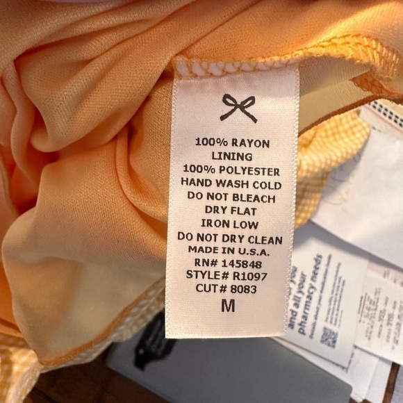 Everly Yellow Polka Dot shorts romper - Picture 6 of 7